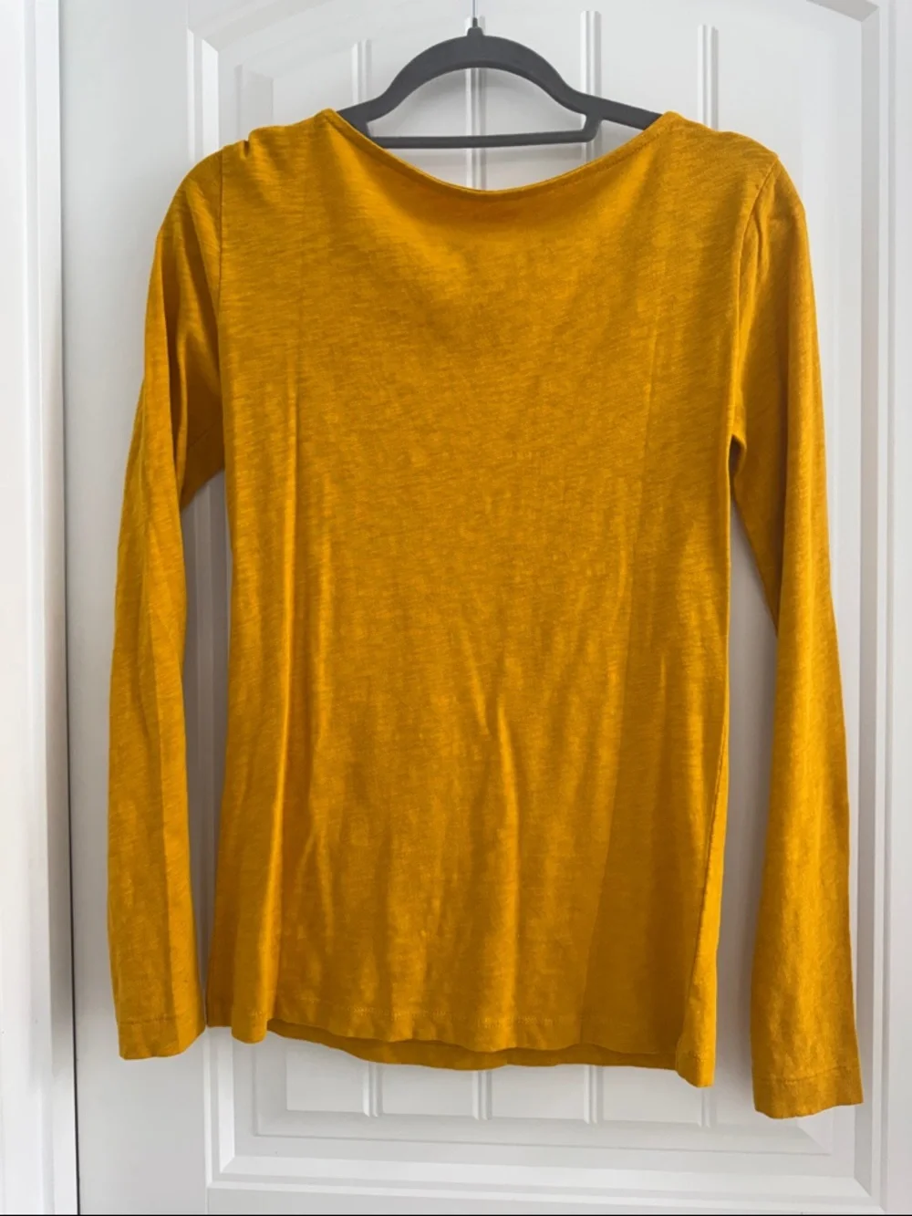 J. Crew Long-Sleeve Women's Top in Mustard - Picture 3 of 3